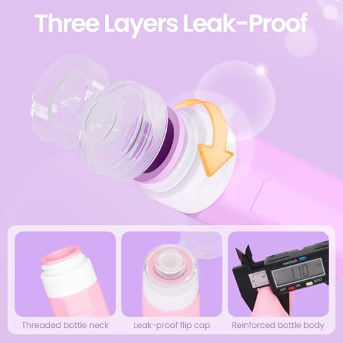 Travel Bottles for Toiletries 3oz (17 Count)