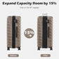 Lightweight Luggage with TSA Lock (3 Count)