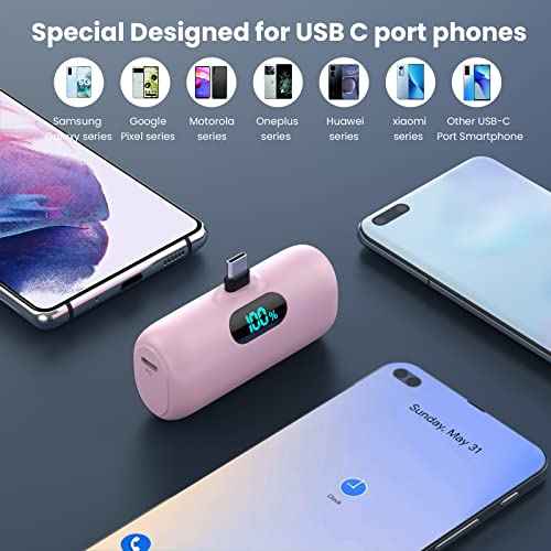 2 Pack]Portable Charger Power Bank for iPhone 17