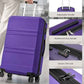 24 Inch Luggage Suitcase with Spinner Wheels TSA Lock
