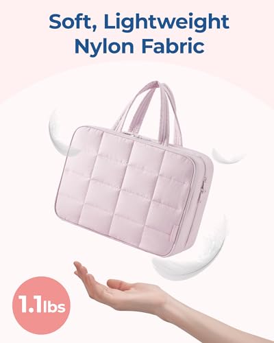 Travel Toiletry Bag with Jewelry Organizer