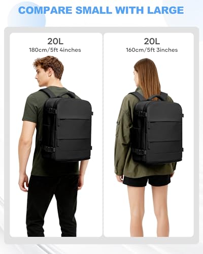 Travel Backpack Carry On for Women Man Gym Backpack with Laptop Compartment Mochila de Viaje Teacher Personal Item Backpacks Rucksack Airplane Accessories Must Haves