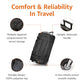 35 inch Large Rolling Duffel Bag with Wheels and Handle