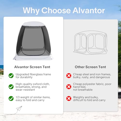 6'x 6' Pop Up Screen House Tent