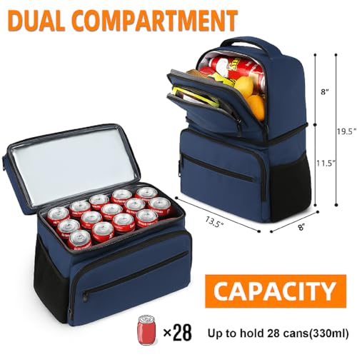 Cooler Backpack Insulated Waterproof (40 Count)