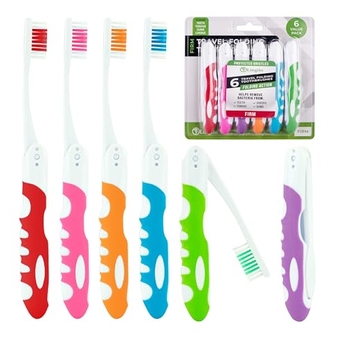Portable Travel Toothbrush Kit (6 Count)