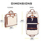 Premium Garment Bag Carry On Hangs Blazers