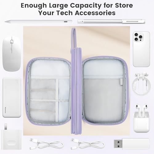 Tech Pouch Lightweight Electronics Organizer Travel Case
