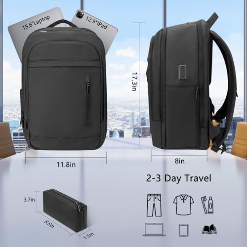 Business Travel Lightweight Laptop Backpack for Men