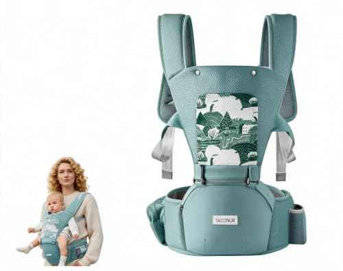 Baby Carrier SEEDNUR Baby Carrier with Hip Seat