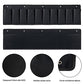 RV Shoe Pockets 10 Pockets Heavy Hanging Bedside Storage Organizer with Sturdy Hooks Storage Pockets Hangs on bed for Shoes Toys and Tool Accessories
