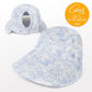 Womens Sunblocker UPF 50 Wide Brim Ponytail Sun Hat