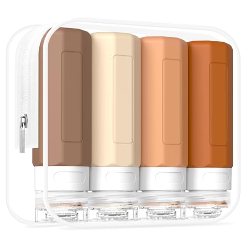Travel Bottles for Toiletries 3oz (4 Count)