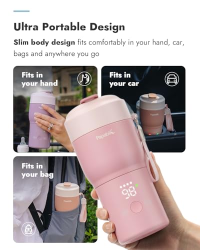 2X Faster Portable Baby Bottle Warmer Pro for Travel
