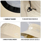 Sun Hat for Men Women with Neck Flap& Removable Face Cover Wide Brim