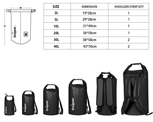 Dry Bag Sack Waterproof Floating Dry Gear Bags for Boating