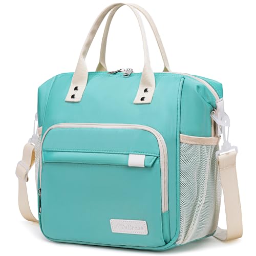 Preppy Lunch Box for Women Aesthetic Insulated Lunch Bag for Young Ladies Female