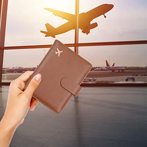 Premium Leather Passport Holder Covers Case