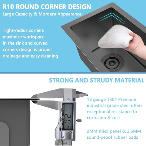 10 inch Bar Sink Undermount