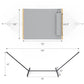 2 Person Double Hammock with Stand