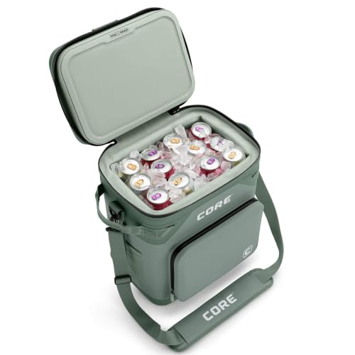 Magnetic Leak Proof 36 Can Soft Cooler with Waterproof Zipper