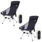 Ultralight Compact High Back Backpack Camp Chair (2 Count)