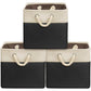 13" x 13" Large Fabric Storage Cubes (3 Count)
