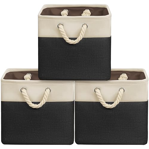 13" x 13" Large Fabric Storage Cubes (3 Count)