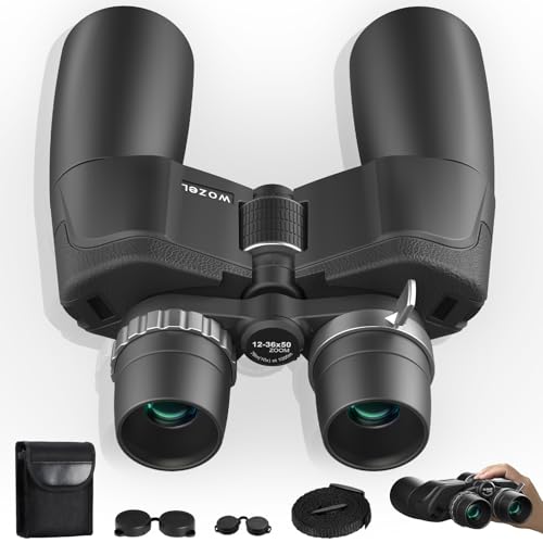 12 36X50 High Powered Zoom Binoculars for Adults