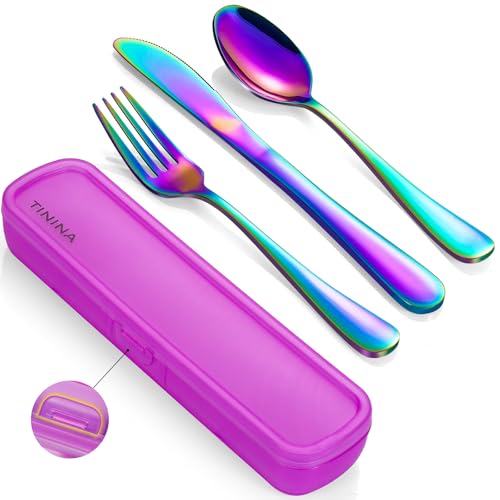 Travel Utensils with Case (4 Count)