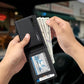 Wallet for Men RFID Blocking Minimalist Card Holder Wallet for 12