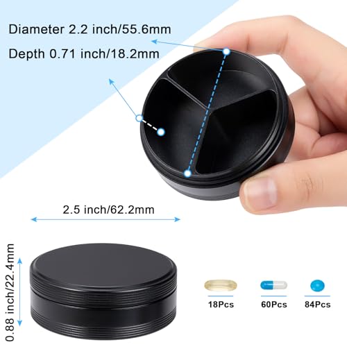 Pill Box 3 Compartment