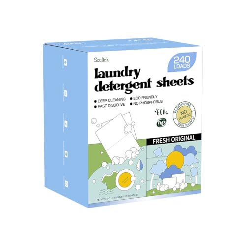 Laundry Detergent Sheets (240 Count)
