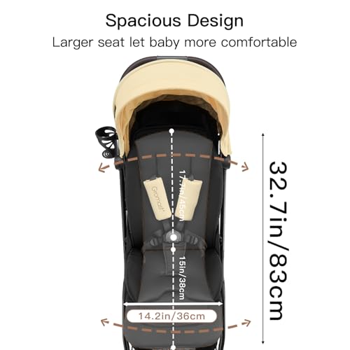 Gravity Folding Baby Stroller