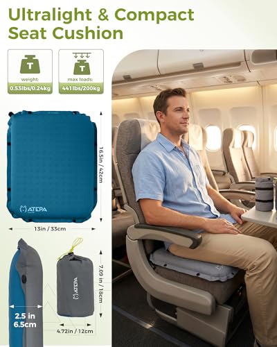 Inflatable Seat Cushion (2 Count)
