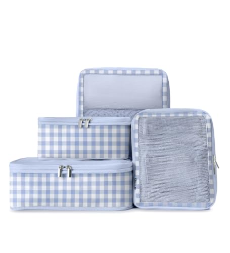TSA Friendly Packing Cubes for Carry On (4 Count)