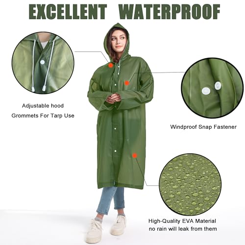 Rain Coats 2 Pack (2 Count)