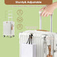 5 Piece Luggage Set with Cup Holder