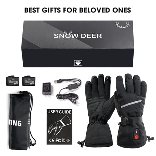 Heated Gloves for Men Women