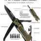 Multitool Knife 17 in 1 Pocket Knife with Fire Starter Sticks for Camping
