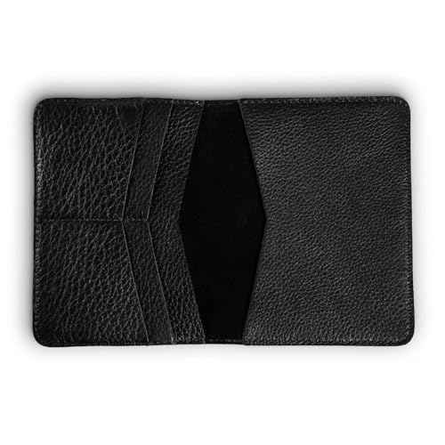 Standard Full Grain Crazy Horse Leather Passport Holder