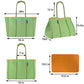 Neoprene Multipurpose Beach Bag Tote with Inner Zipper Pocket