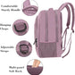 Dark Purple Personal Item Backpack