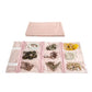 Travel Jewelry Roll Bag Portable Organizer Pouch With Grids&PVC Cover Storage Bags for Necklace