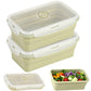 Collapsible Silicone Food Storage Containers with Airtight Lid & Vent 40oz