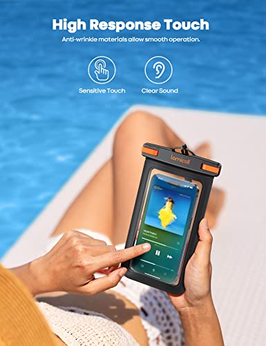 Large Size Waterproof Phone Pouch (2 Count)