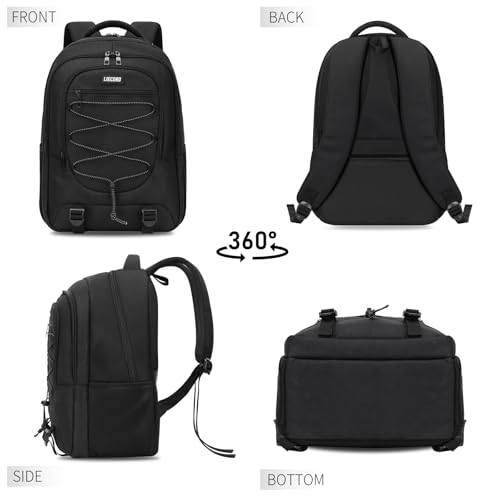 Black School Backpacks for Boys Teens