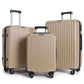 3 Piece Luggage Sets With Spinner Wheels Hardshell TSA Lock