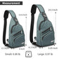 Crossbody Hiking Casual Sling Bag For Men Women Travel Camping Chest Backpack Daypack