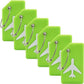 6 Pack Silicone Luggage Tag for Suitcases with Stainless Loop (6 Count)